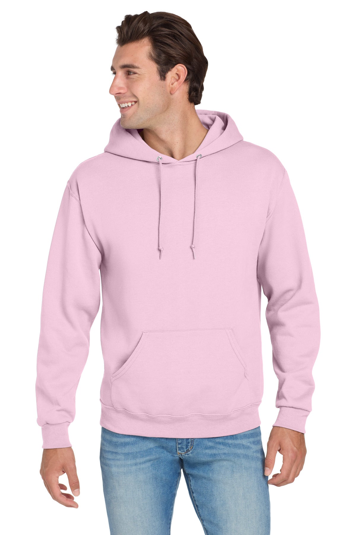 Jerzees NuBlend Pullover Hooded Sweatshirt.  996M - Classic Pink