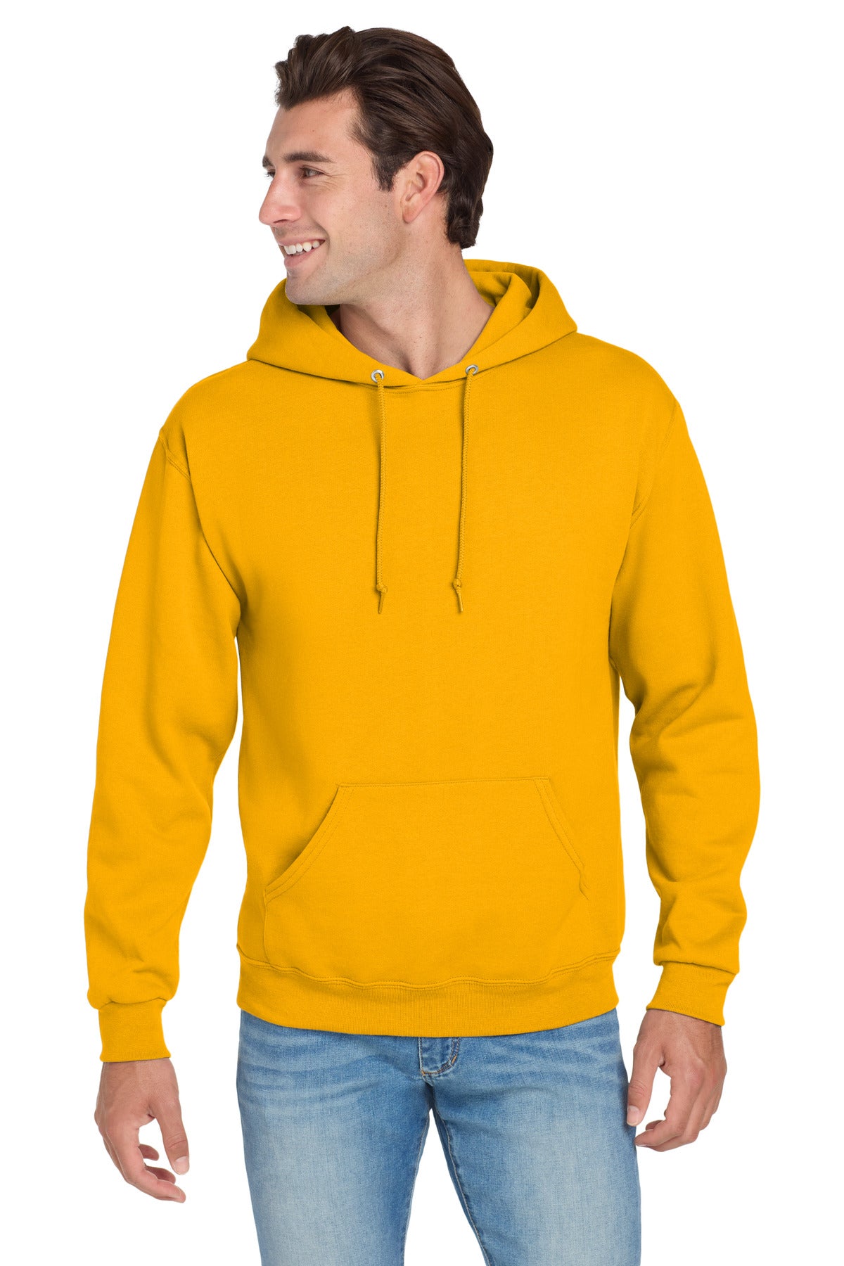 Jerzees NuBlend Pullover Hooded Sweatshirt.  996M - Gold