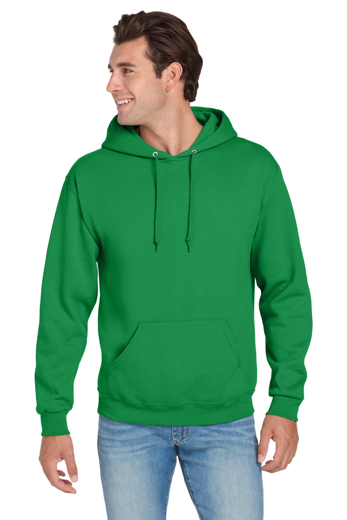 Jerzees NuBlend Pullover Hooded Sweatshirt.  996M - Kelly