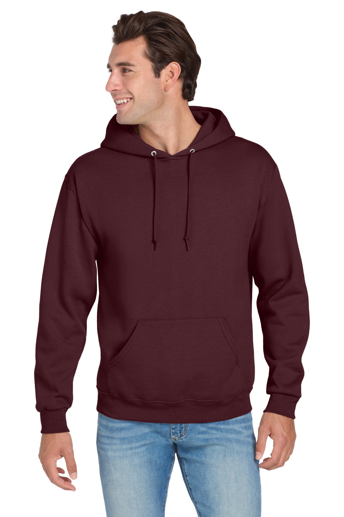 Jerzees NuBlend Pullover Hooded Sweatshirt.  996M - Maroon