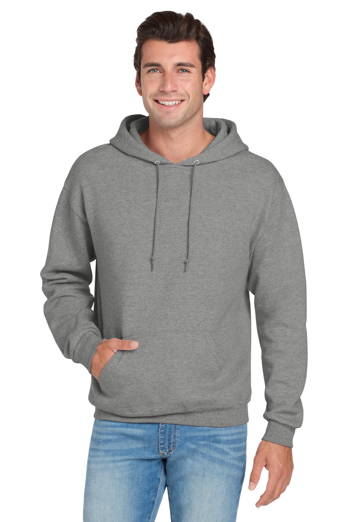 Jerzees NuBlend Pullover Hooded Sweatshirt.  996M - Oxford