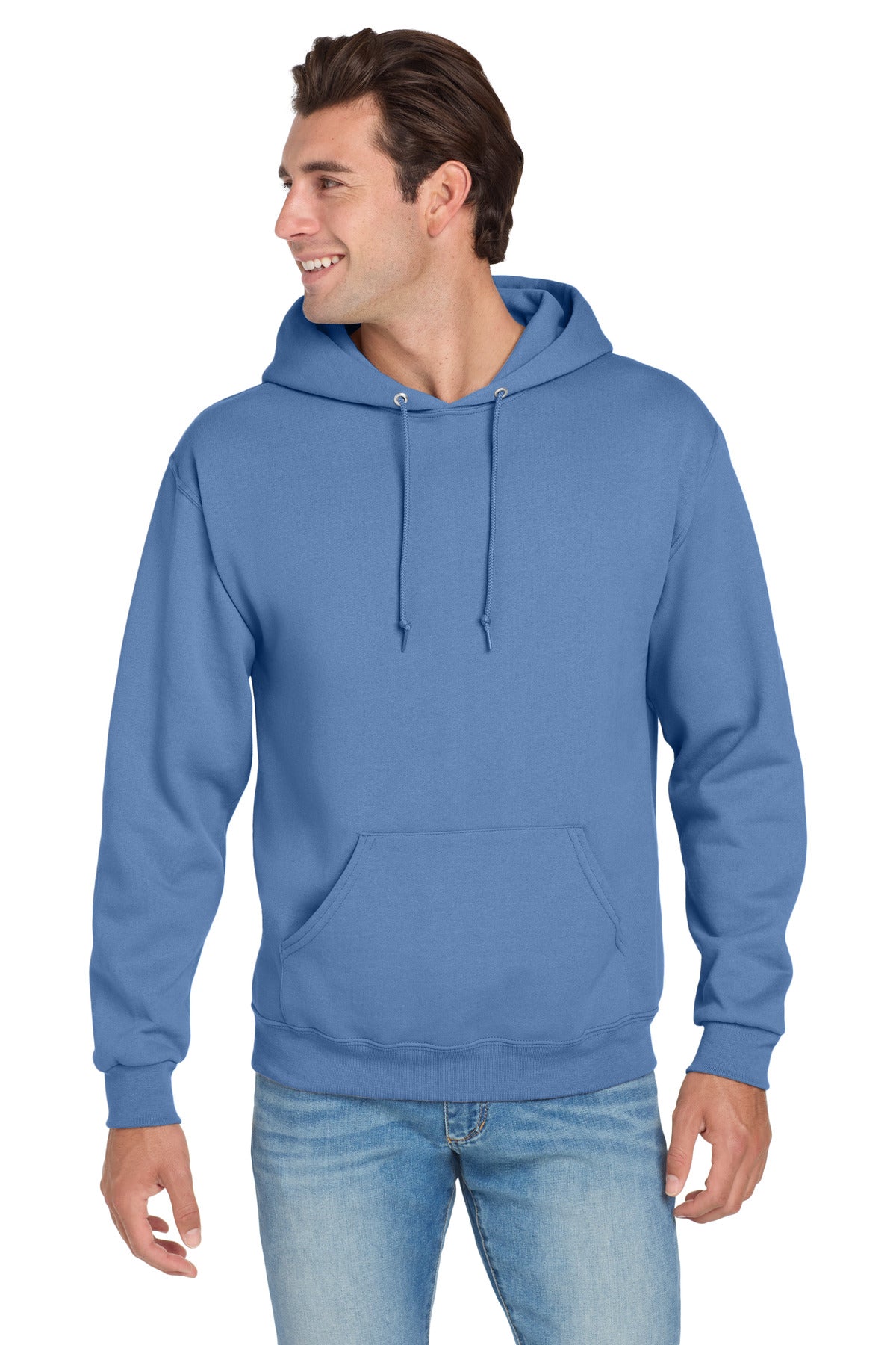 Jerzees NuBlend Pullover Hooded Sweatshirt.  996M - Periwinkle Blue