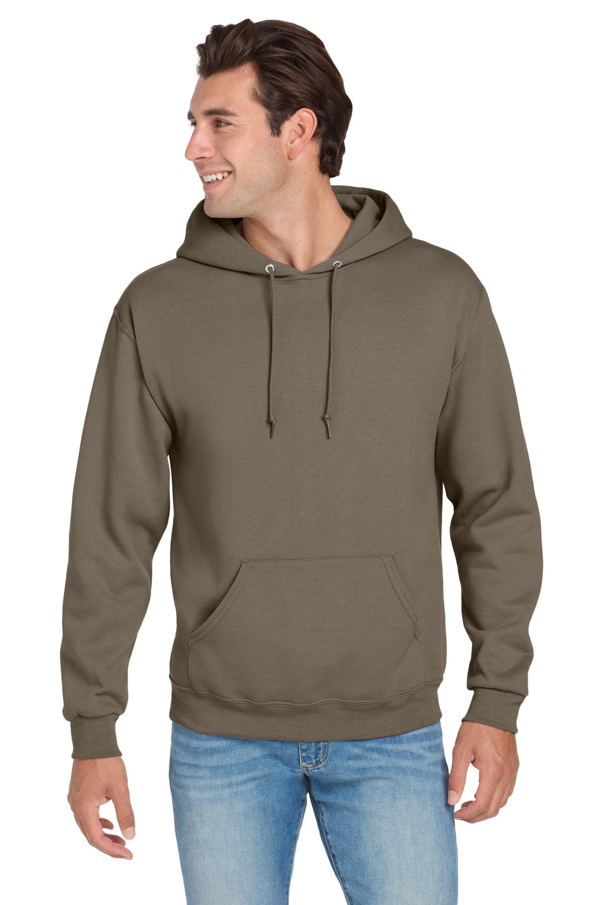 Jerzees NuBlend Pullover Hooded Sweatshirt.  996M - Safari