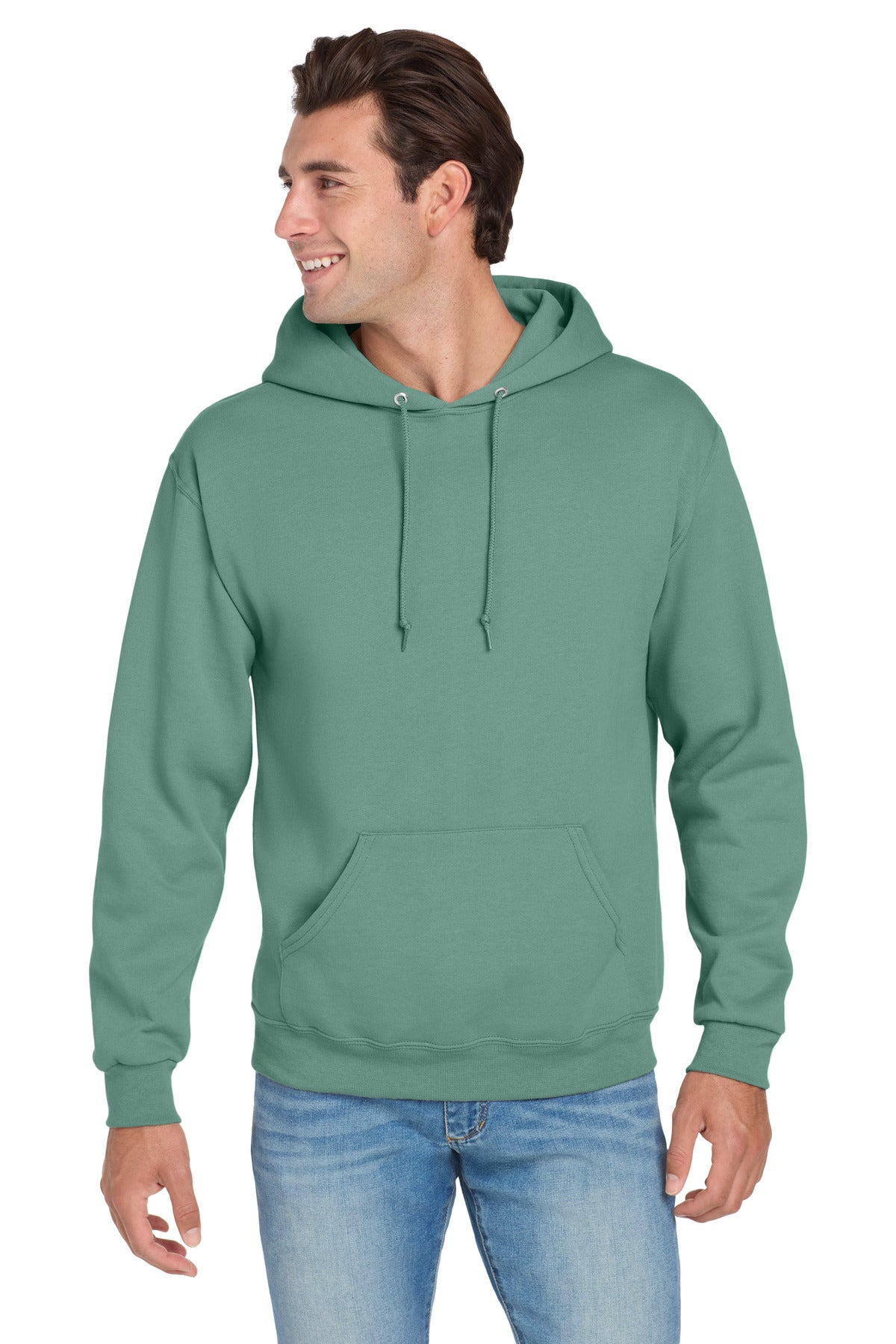 Jerzees NuBlend Pullover Hooded Sweatshirt.  996M - Sage