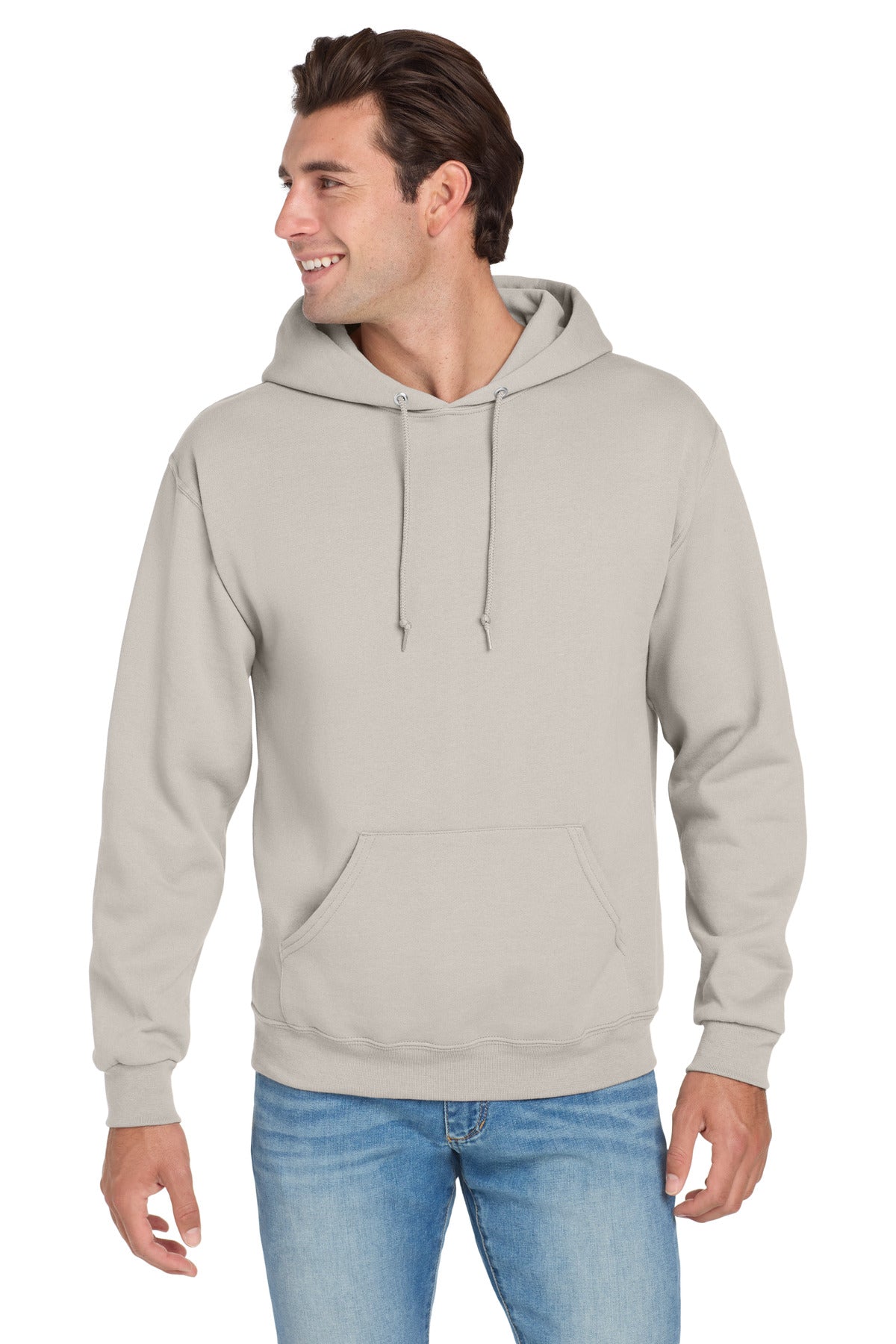 Jerzees NuBlend Pullover Hooded Sweatshirt.  996M - Sandstone