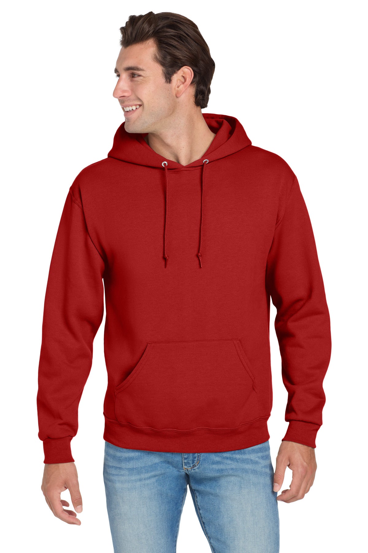 Jerzees NuBlend Pullover Hooded Sweatshirt.  996M - True Red