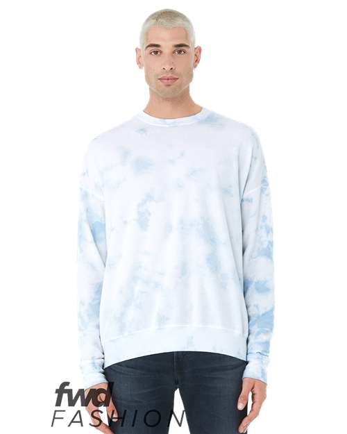 BELLA + CANVAS 3945RD - White/ Sky Blue