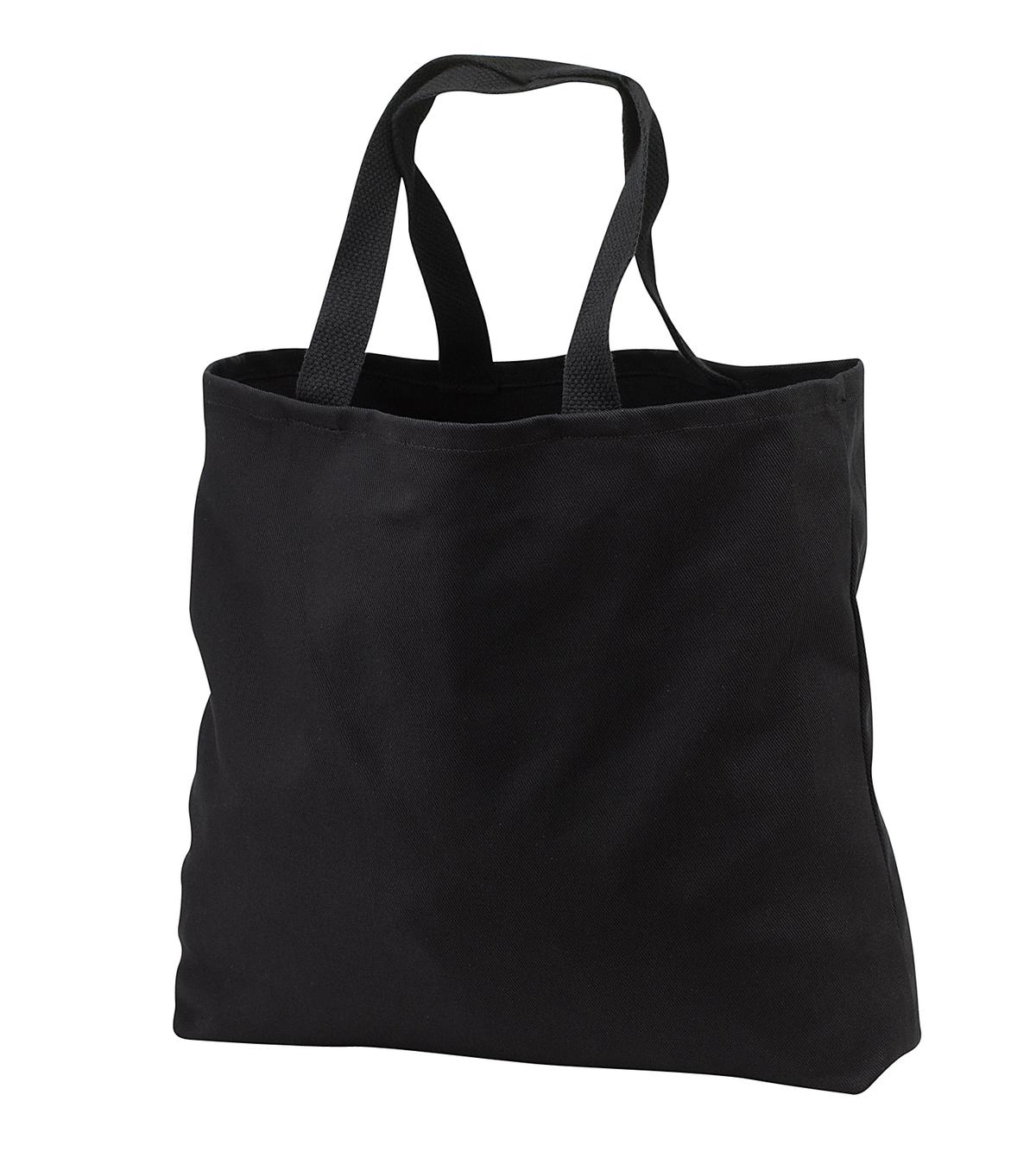 Port Authority - Ideal Twill Convention Tote.  B050 - Black