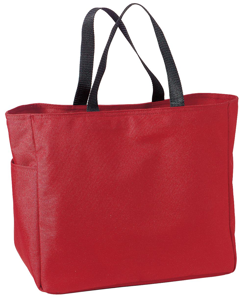 Port Authority -  Essential Tote.  B0750 - Red