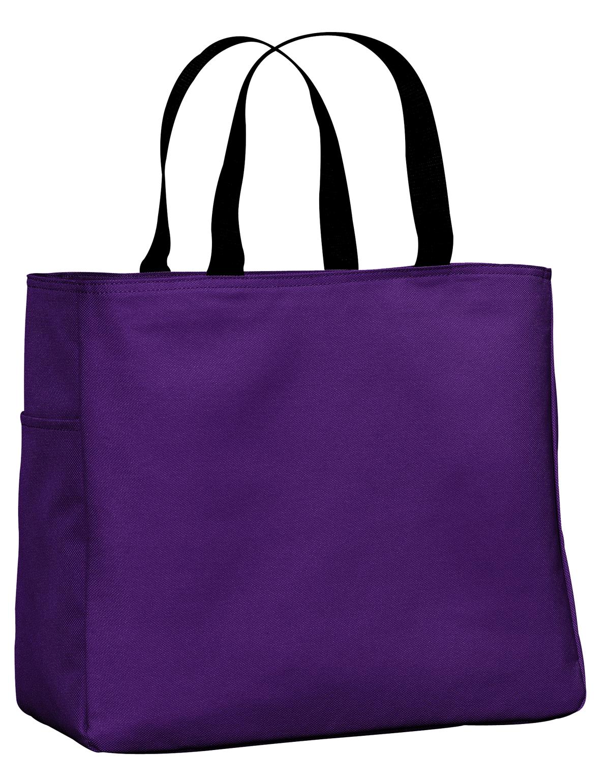Port Authority -  Essential Tote.  B0750 - Purple
