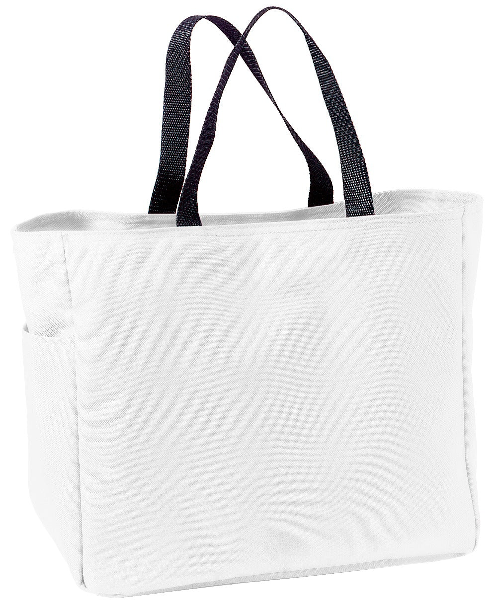 Port Authority -  Essential Tote.  B0750 - White