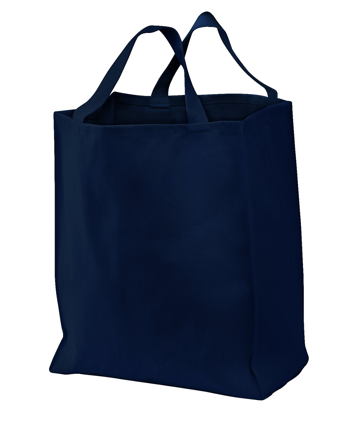 Port Authority Ideal Twill Grocery Tote.  B100 - Navy