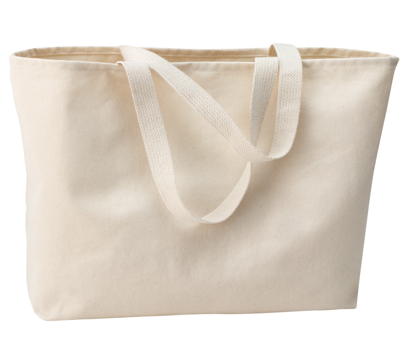 Port Authority - Ideal Twill Jumbo Tote.  B300 - Natural