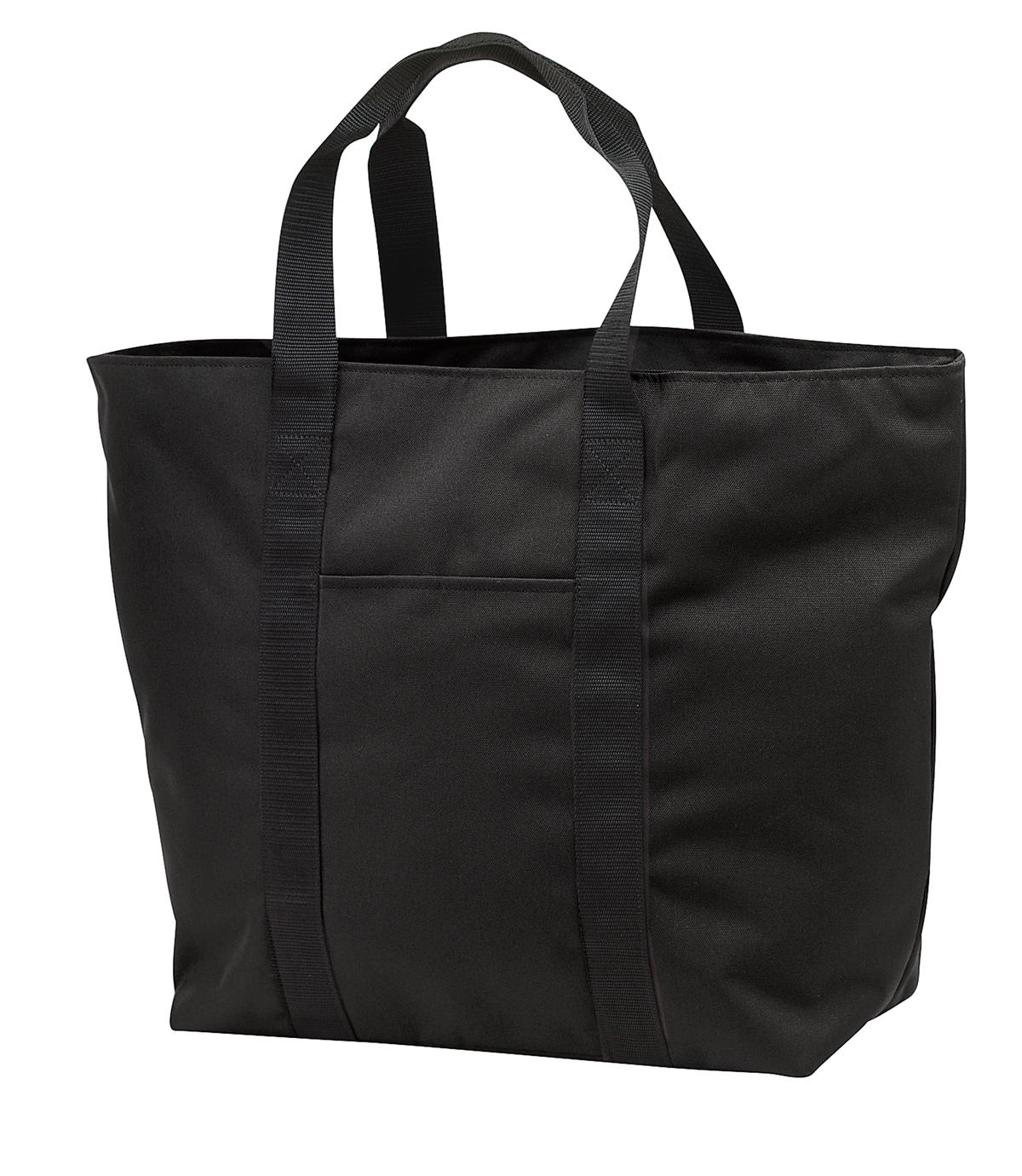 Port Authority All-Purpose Tote.  B5000 - Black/ Black