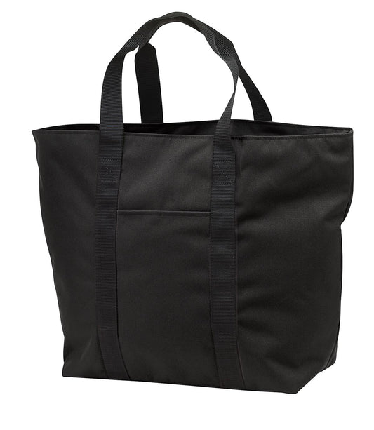 Port Authority All-Purpose Tote.  B5000 - Black/ Black