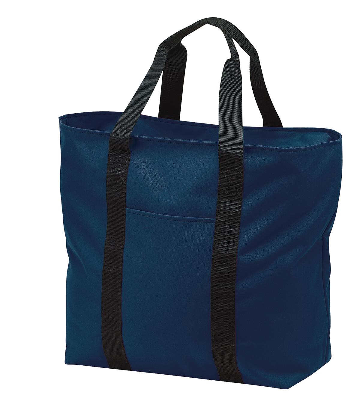 Port Authority All-Purpose Tote.  B5000 - Navy/ Black