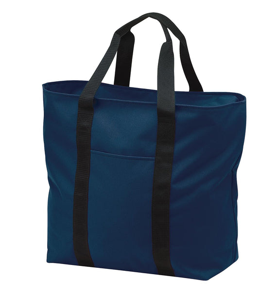 Port Authority All-Purpose Tote.  B5000 - Navy/ Black