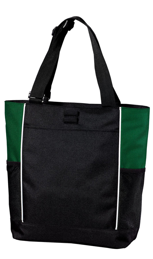 Port Authority Panel Tote.  B5160 - Black/ Hunter