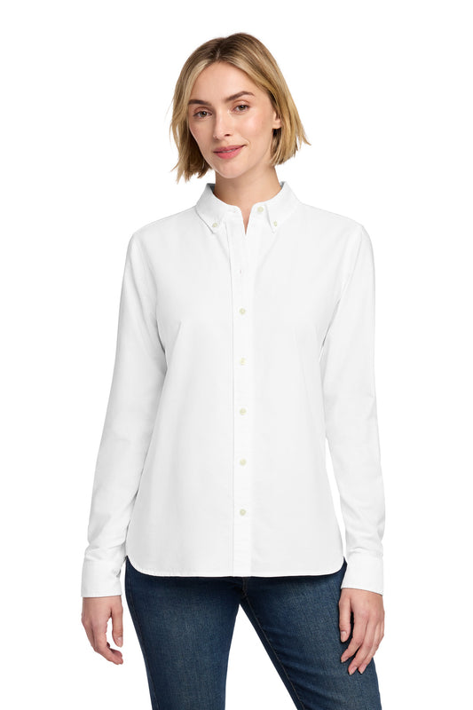 Brooks Brothers Women's Casual Oxford Cloth Shirt BB18005 - White