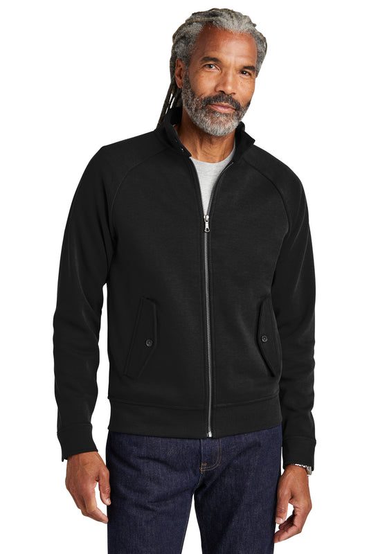 Brooks Brothers Double-Knit Full-Zip BB18210 - Deep Black