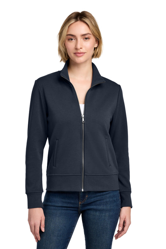 Brooks Brothers Women's Double-Knit Full-Zip BB18211 - Night Navy