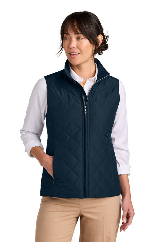 Brooks Brothers Women's Quilted Vest BB18603 - Night Navy