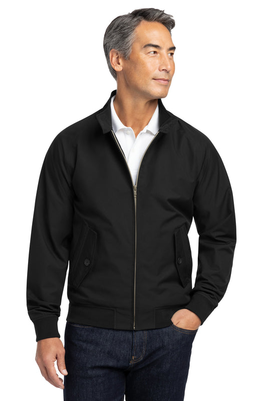Brooks Brothers Bomber Jacket BB18604 - Deep Black
