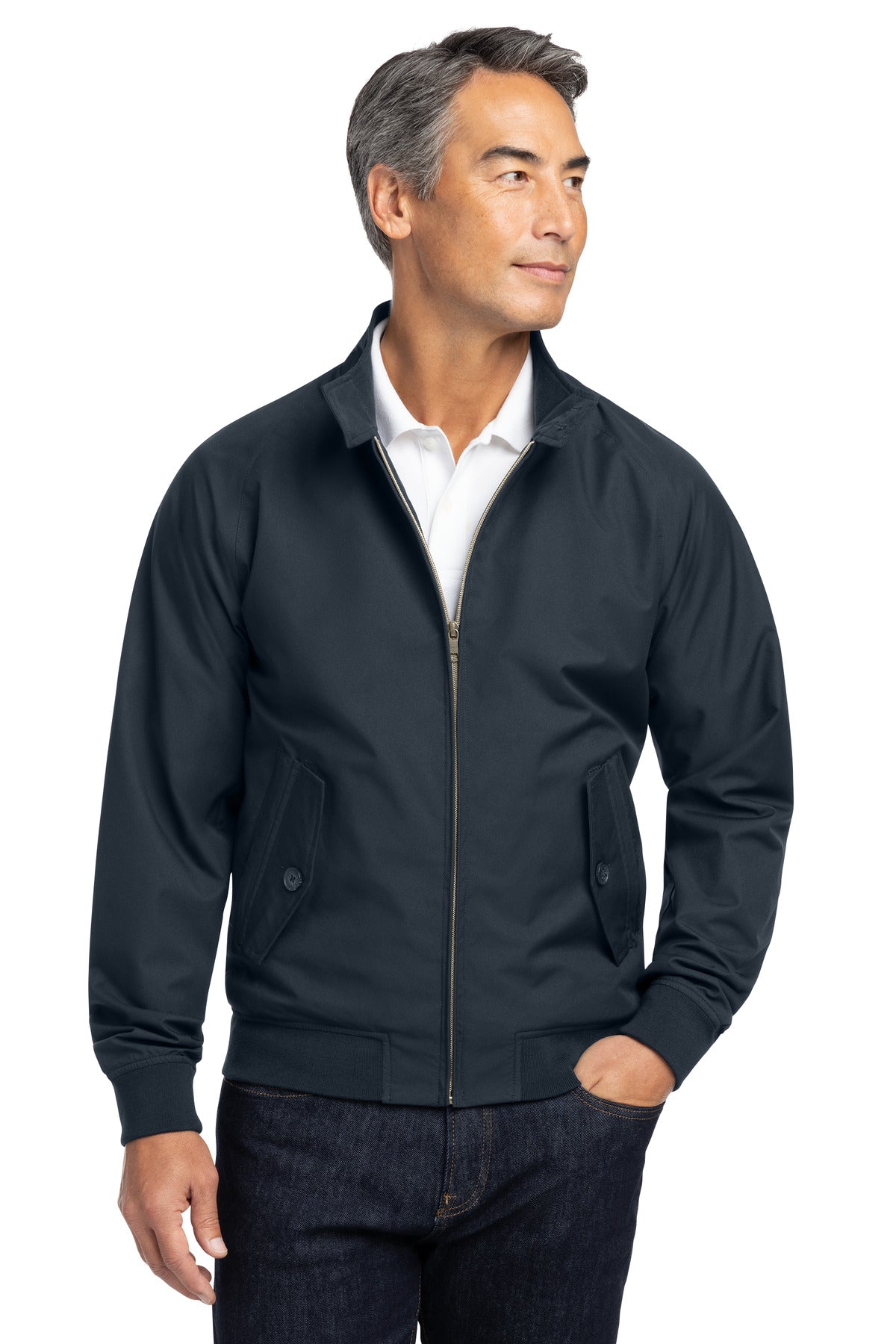 Brooks Brothers Bomber Jacket BB18604 - Night Navy
