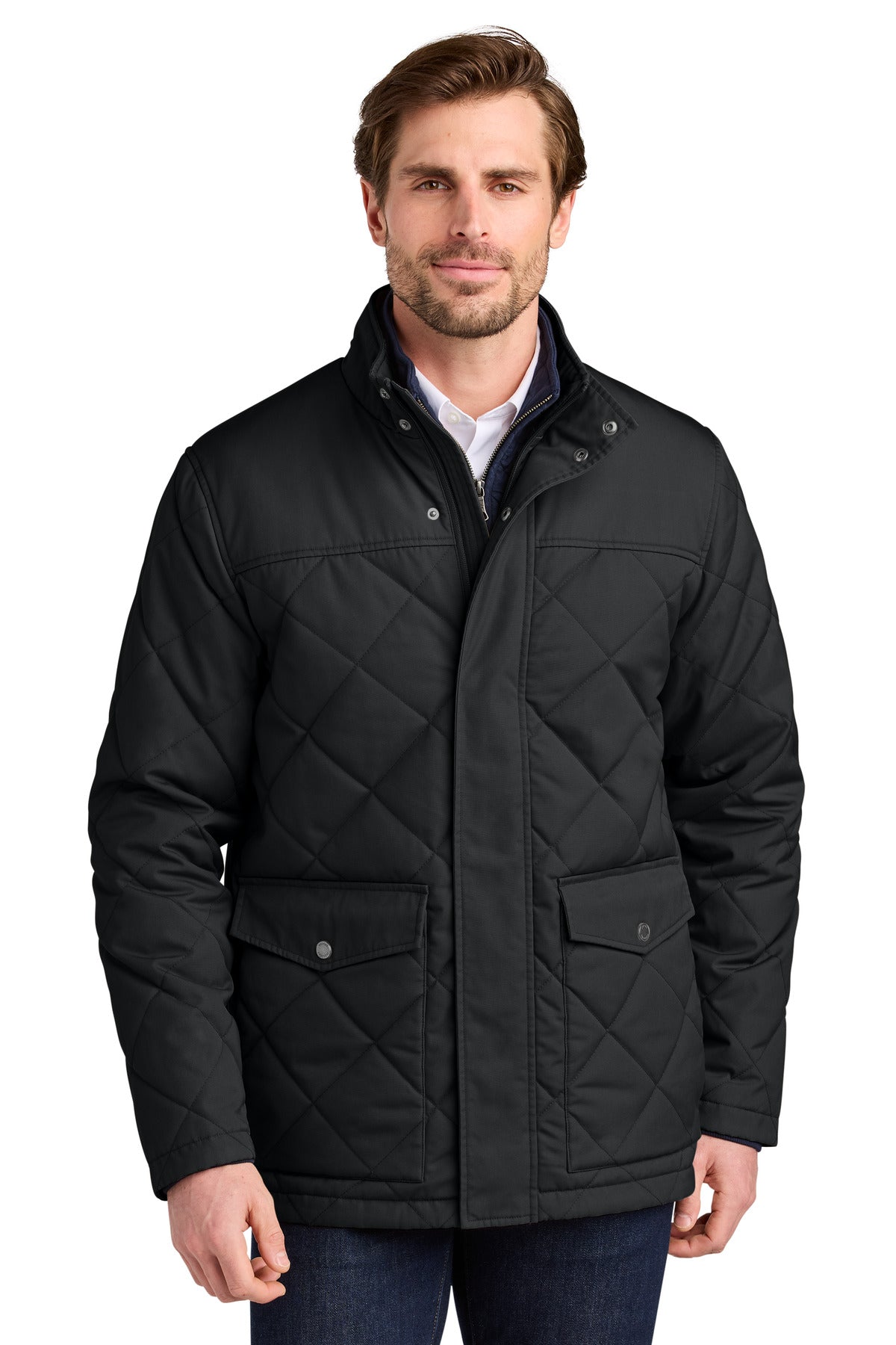 Brooks Brothers Field Coat BB18605 - Deep Black