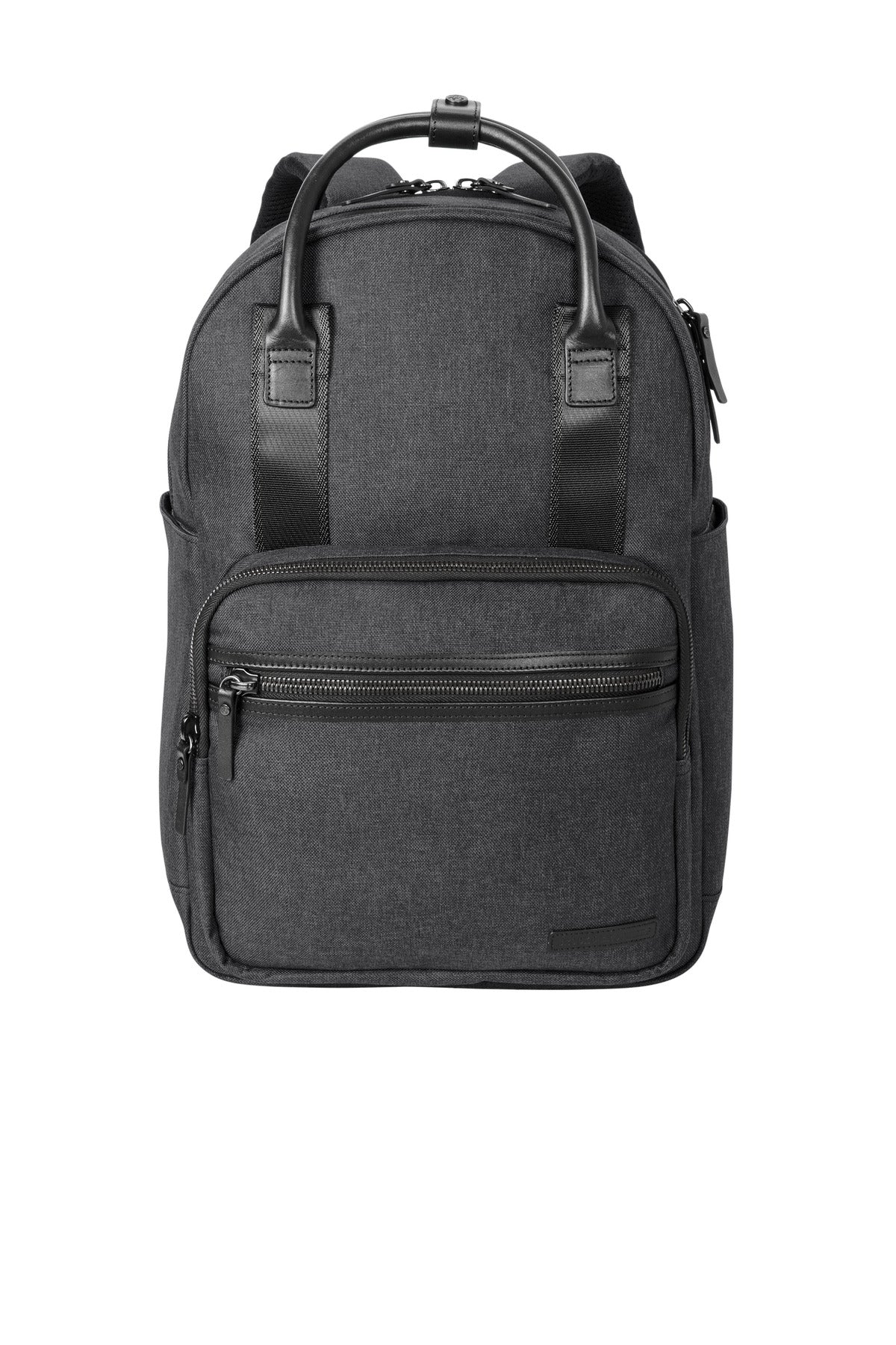 Brooks Brothers Grant Dual-Handle Backpack BB18821 - Heather Grey