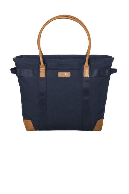 Brooks Brothers Wells Laptop Tote BB18840 - Navy Blazer