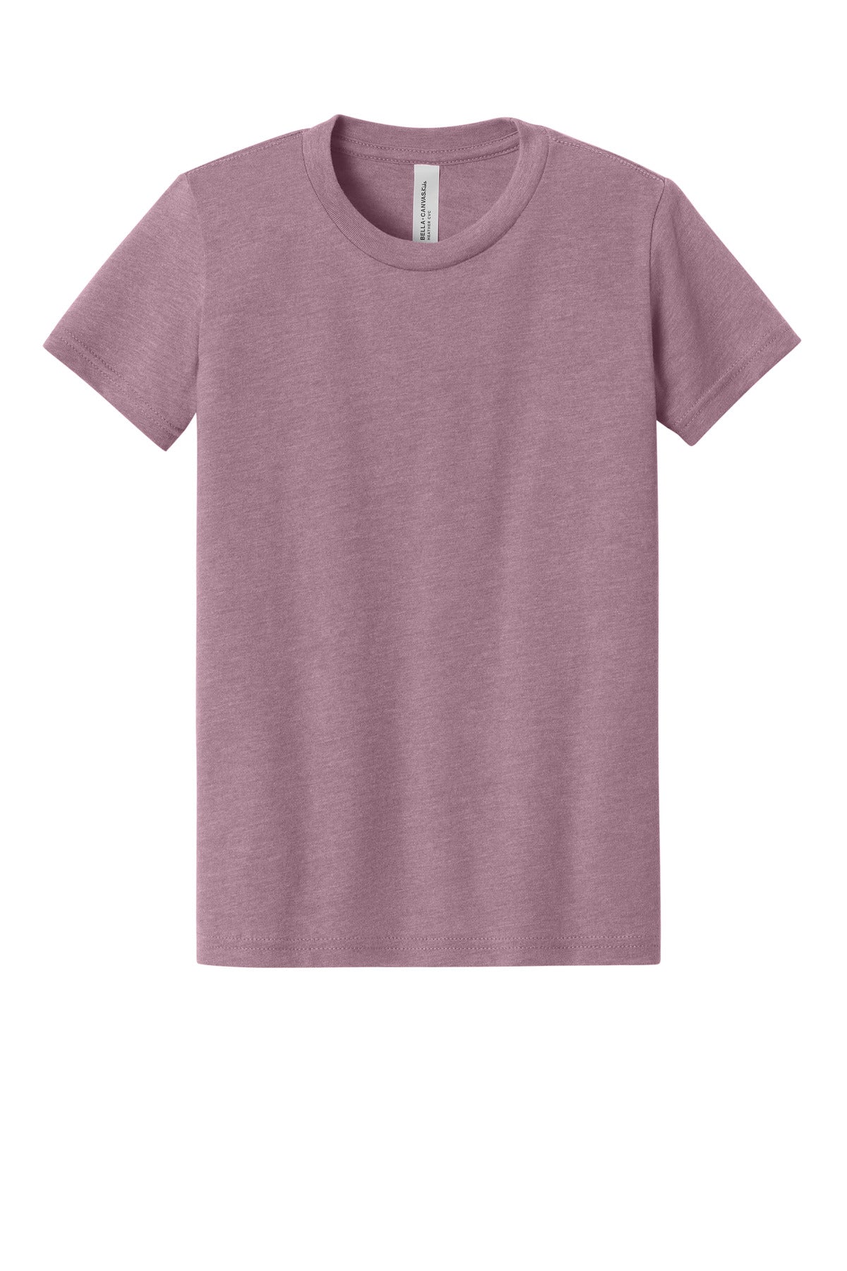 BELLA+CANVAS Youth Heather CVC Tee