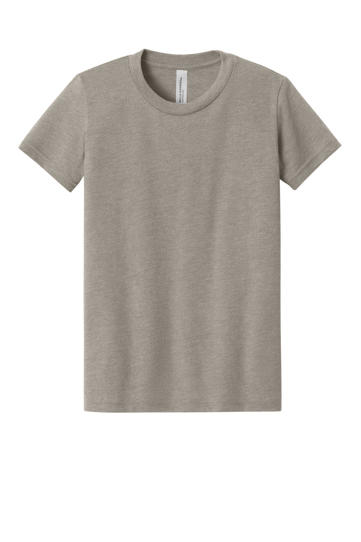BELLA+CANVAS Youth Heather CVC Tee
