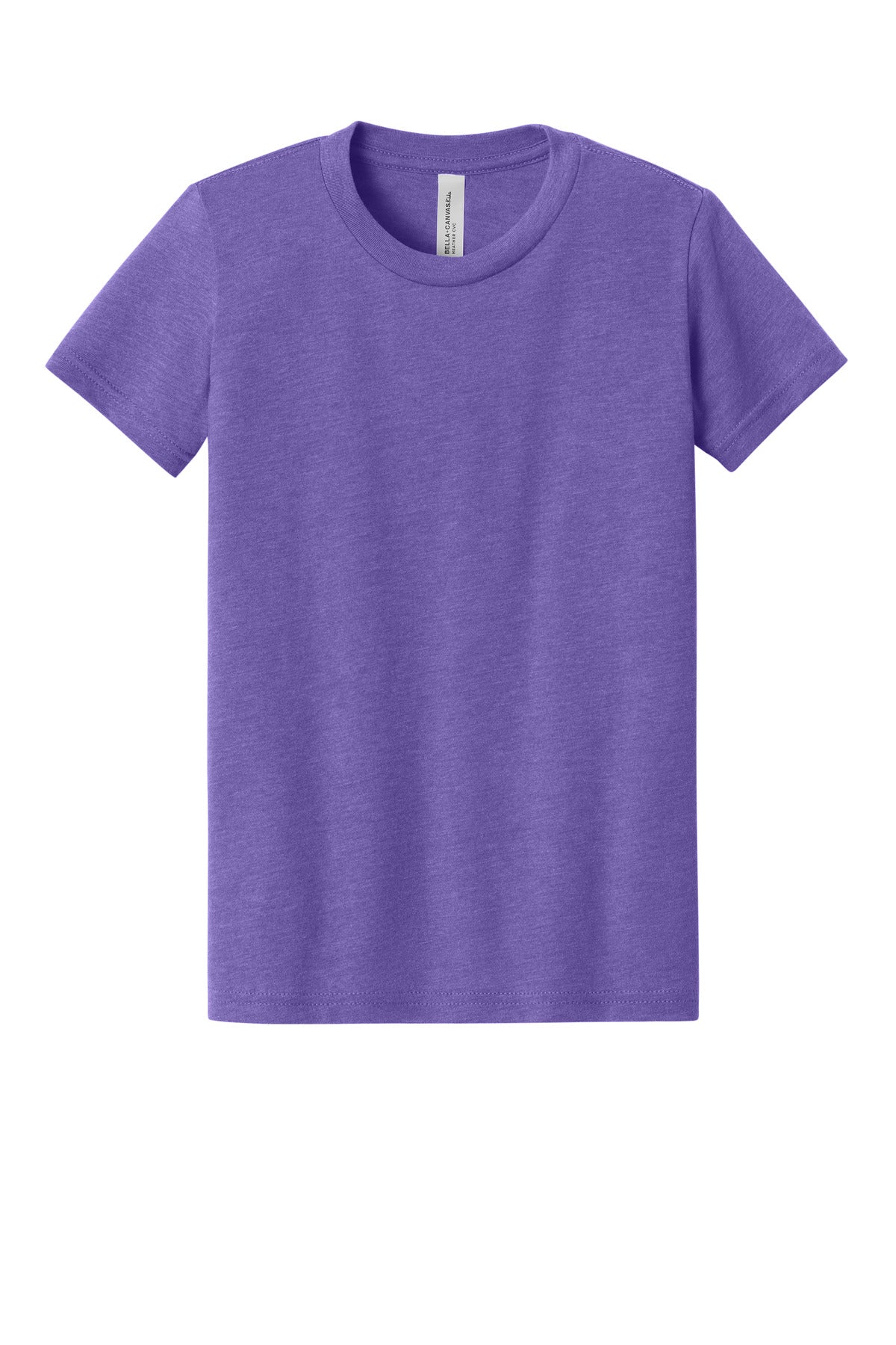 BELLA+CANVAS Youth Heather CVC Tee