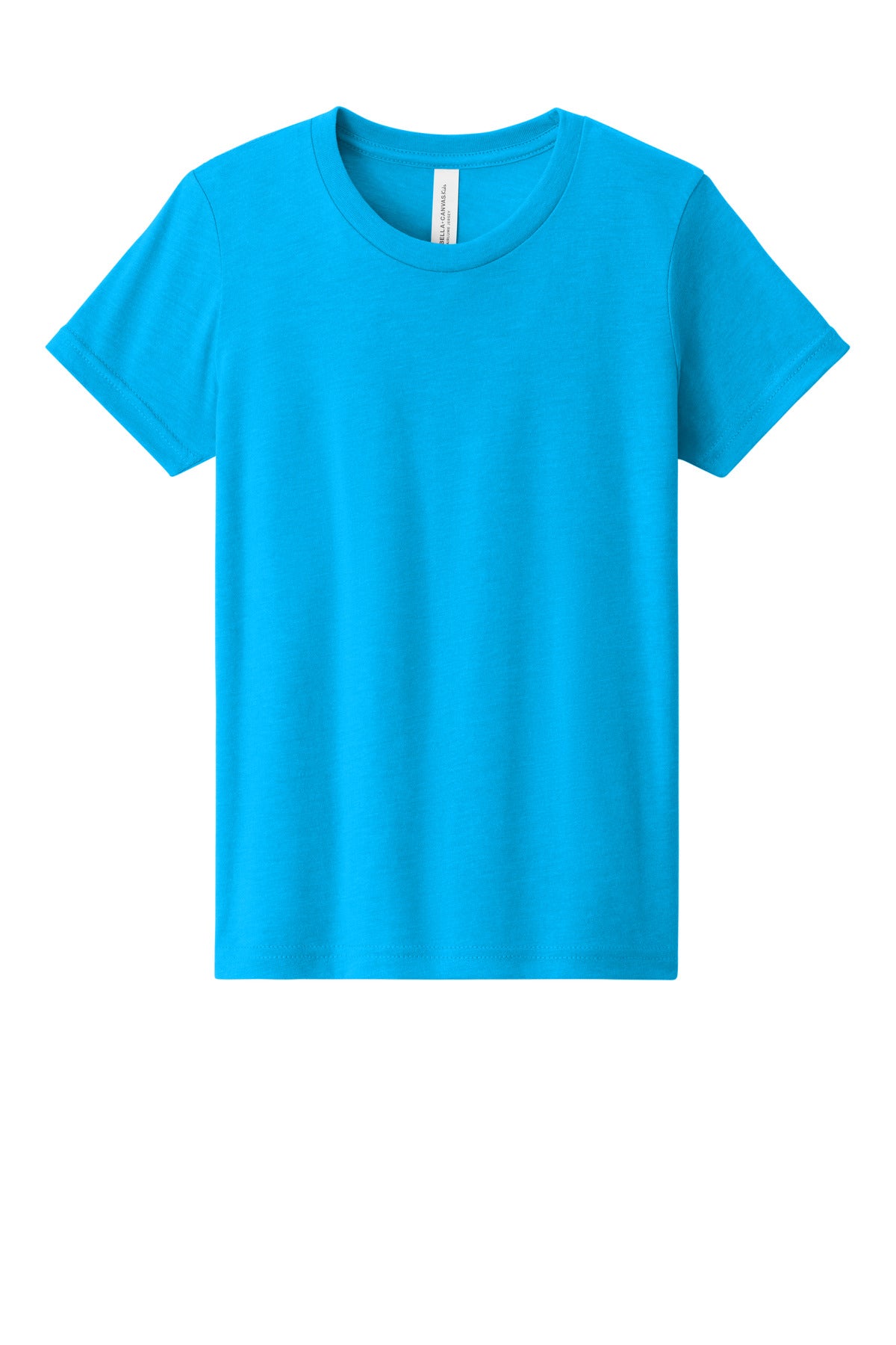 BELLA+CANVAS Youth Heather CVC Tee