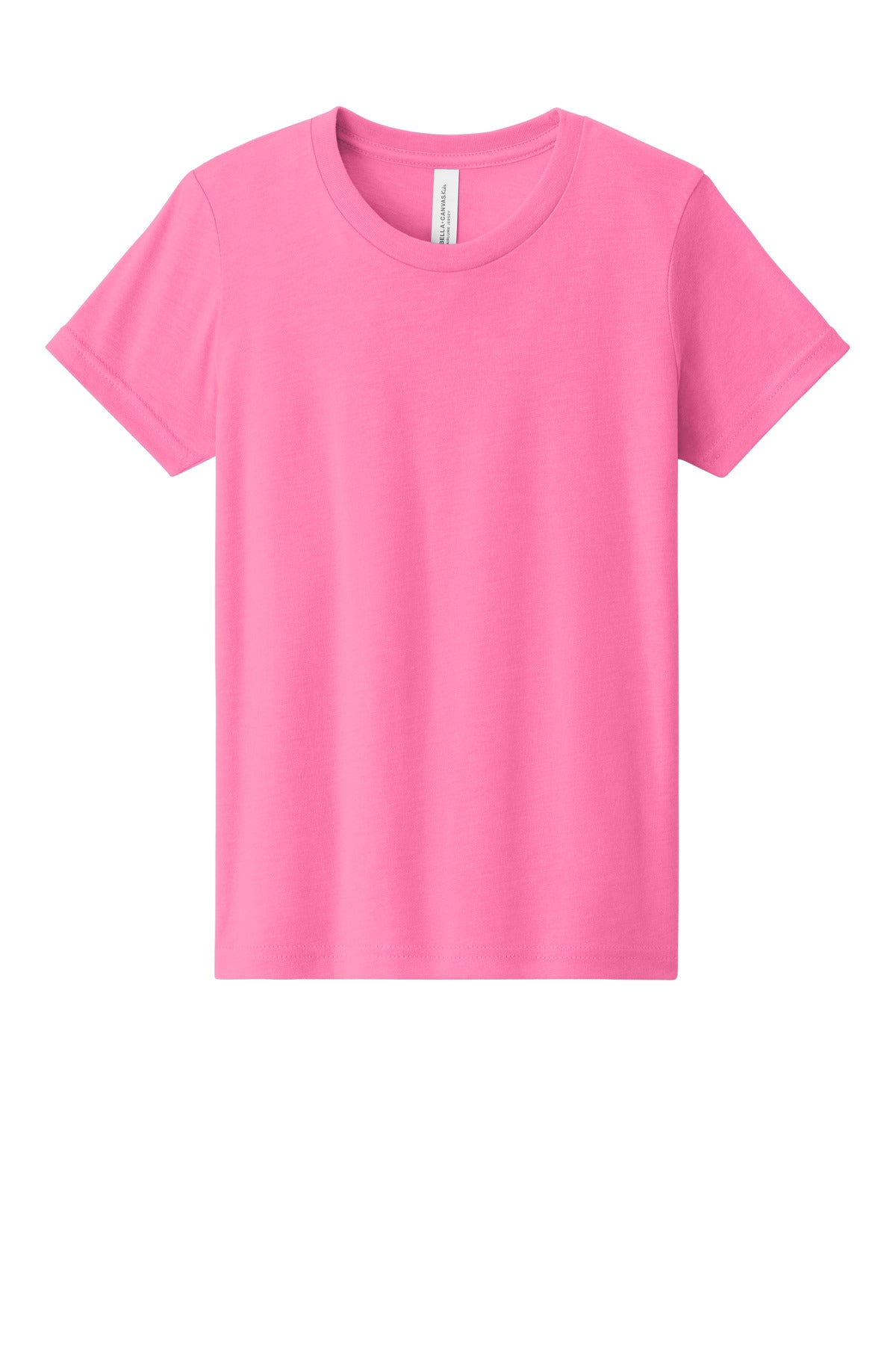 BELLA+CANVAS Youth Heather CVC Tee