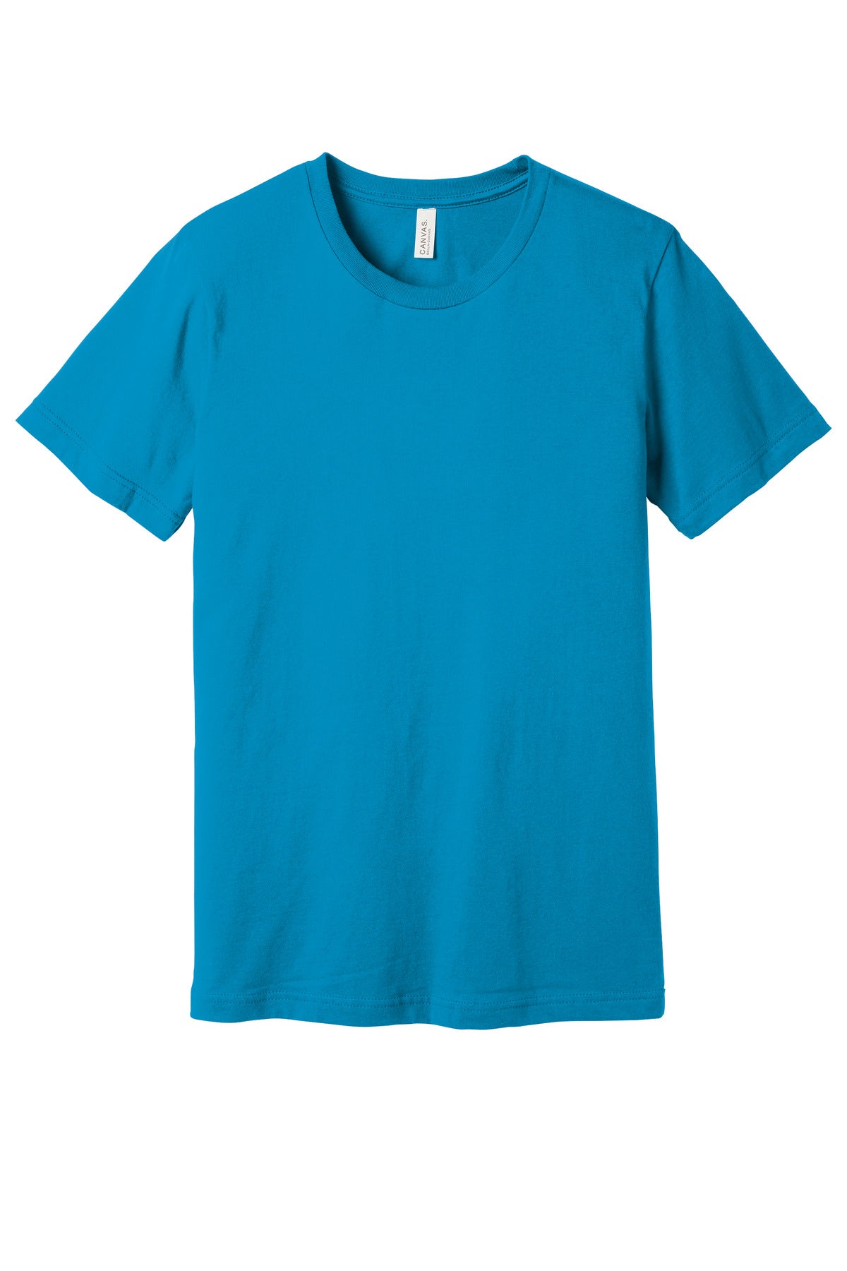 BELLA+CANVAS  Unisex Jersey Short Sleeve Tee. BC3001 - Aqua
