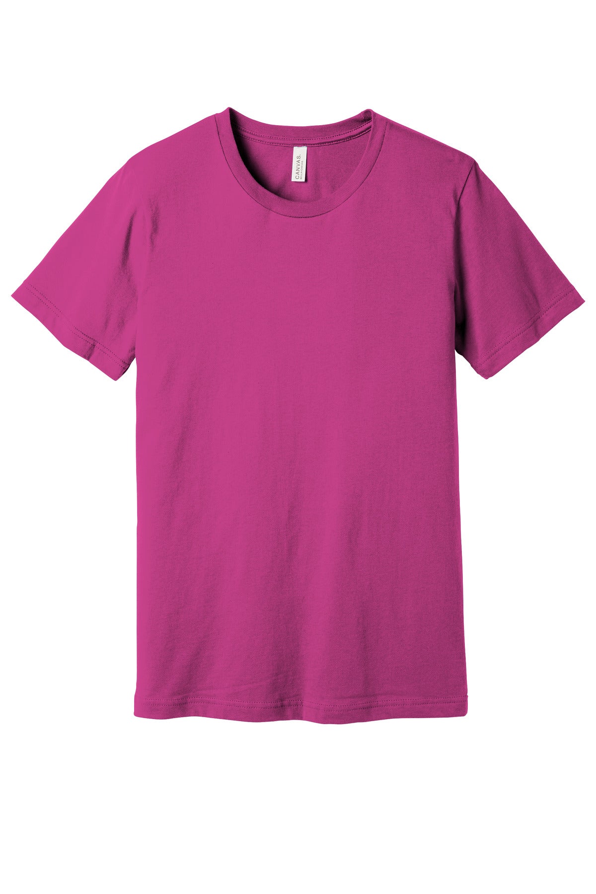 BELLA+CANVAS  Unisex Jersey Short Sleeve Tee. BC3001 - Berry