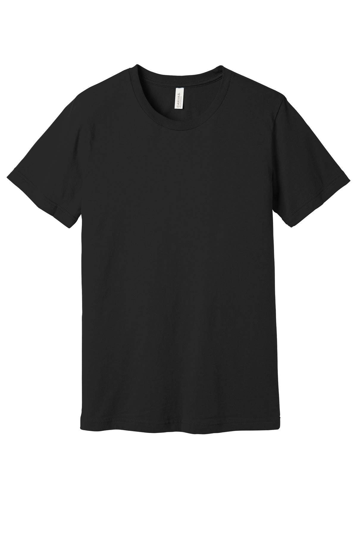 BELLA+CANVAS  Unisex Jersey Short Sleeve Tee. BC3001 - Black