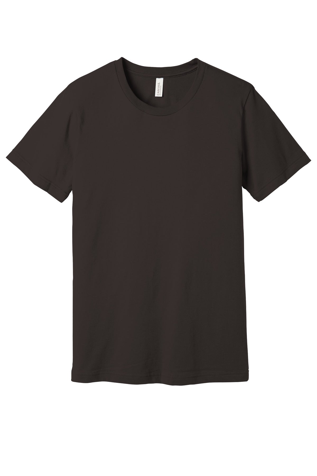 BELLA+CANVAS  Unisex Jersey Short Sleeve Tee. BC3001 - Brown