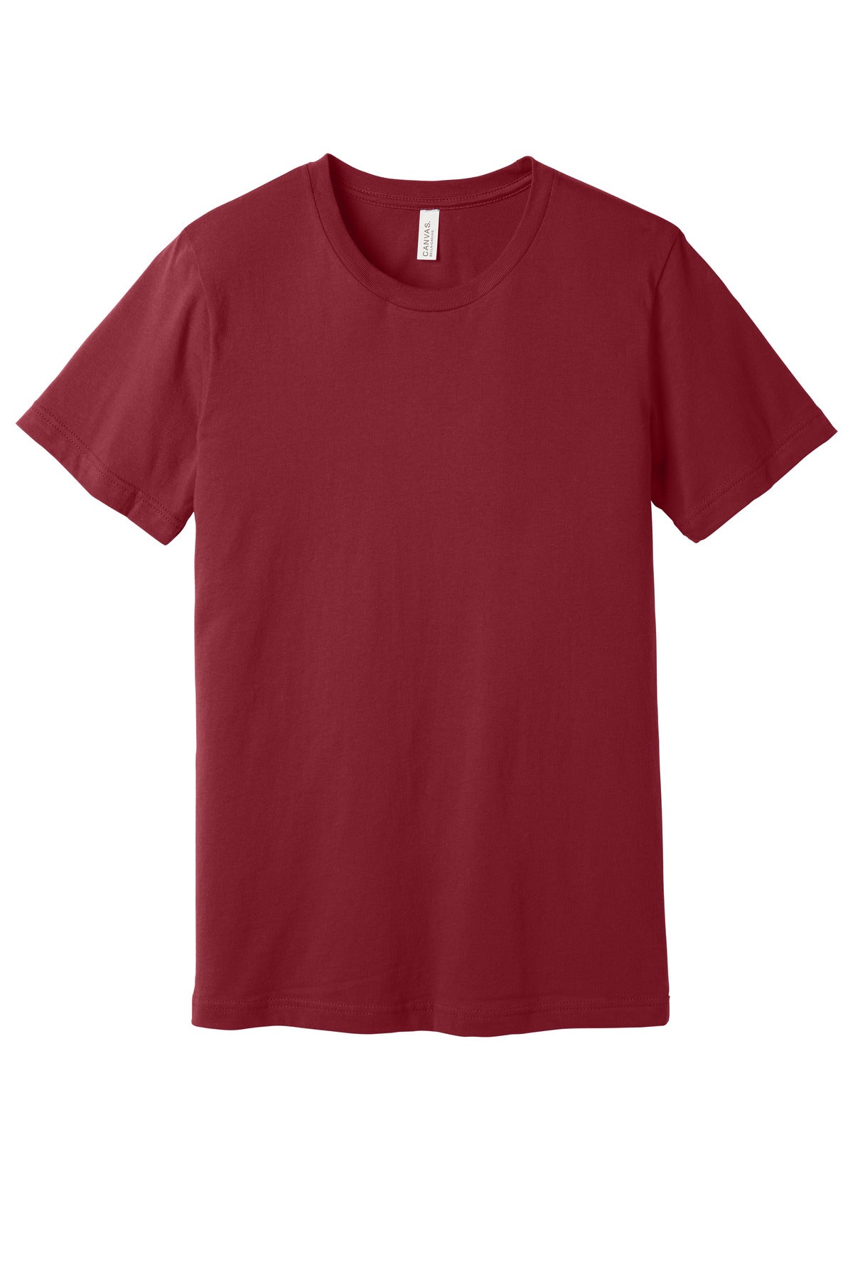 BELLA+CANVAS  Unisex Jersey Short Sleeve Tee. BC3001 - Cardinal