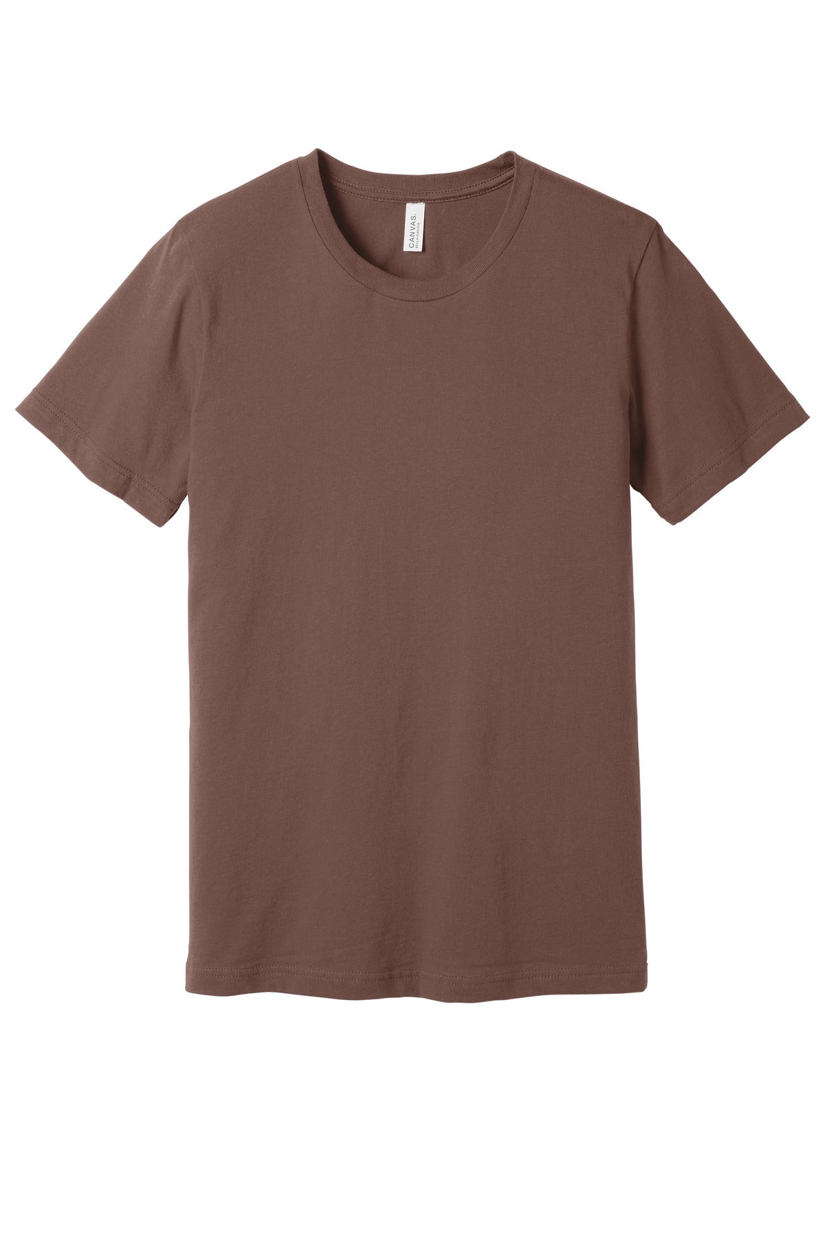 BELLA+CANVAS  Unisex Jersey Short Sleeve Tee. BC3001 - Chestnut