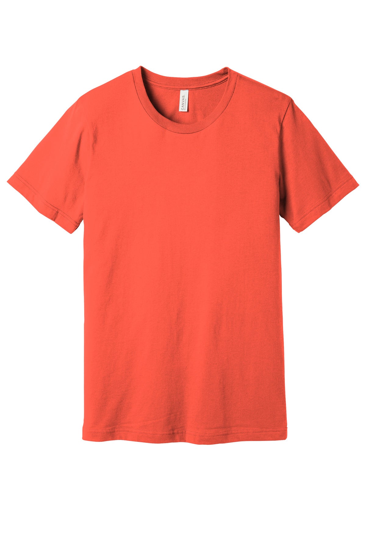 BELLA+CANVAS  Unisex Jersey Short Sleeve Tee. BC3001 - Coral