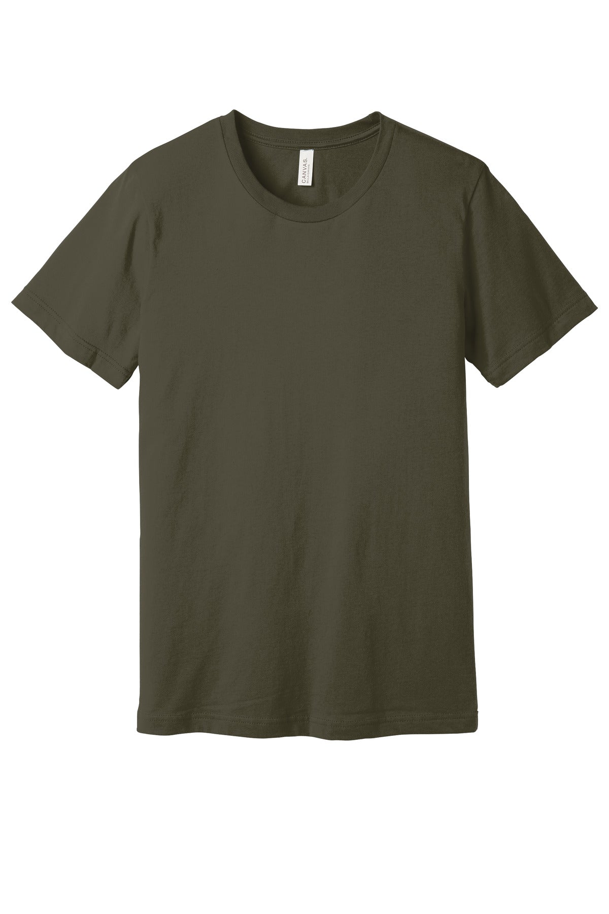 BELLA+CANVAS  Unisex Jersey Short Sleeve Tee. BC3001 - Dark Olive