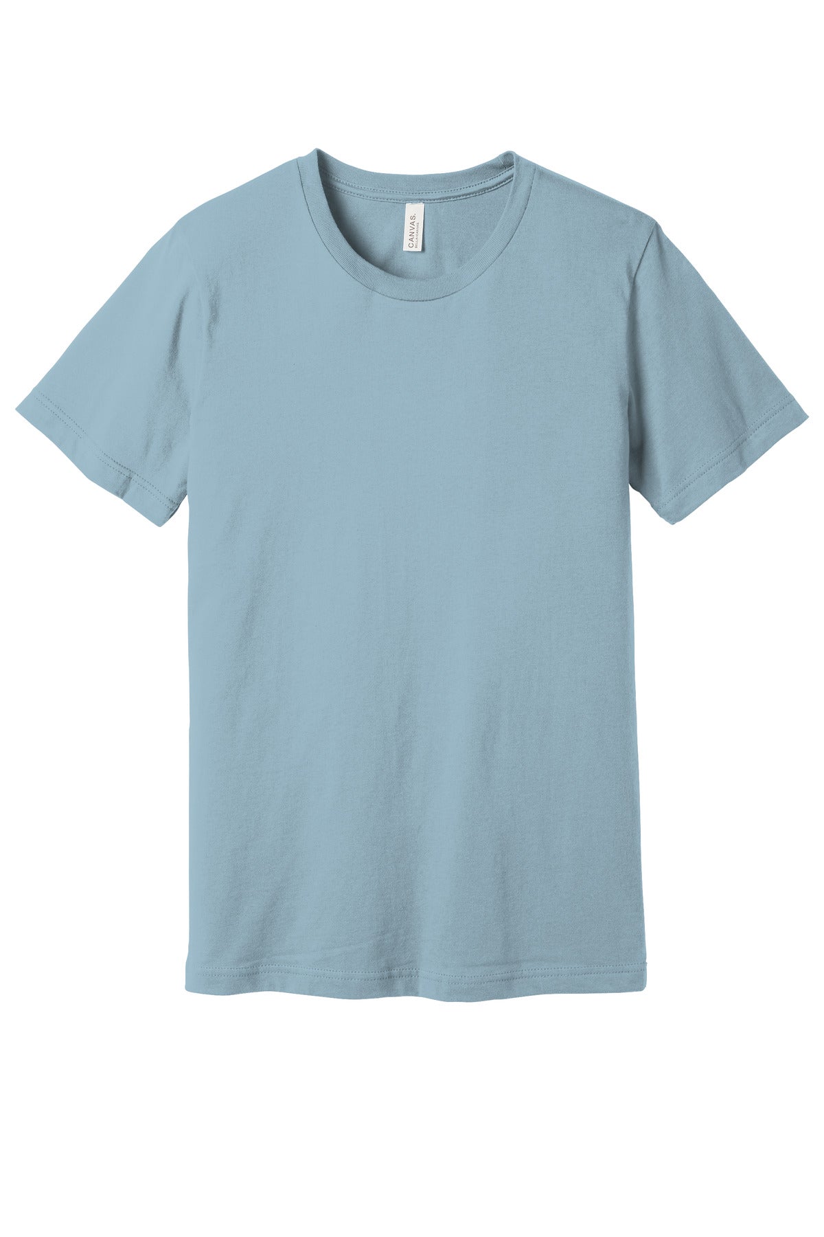 BELLA+CANVAS  Unisex Jersey Short Sleeve Tee. BC3001 - Light Blue