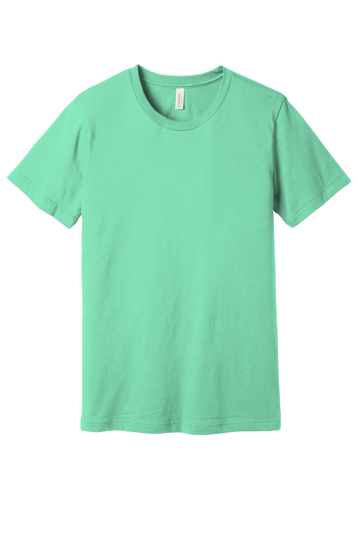 BELLA+CANVAS  Unisex Jersey Short Sleeve Tee. BC3001 - Mint