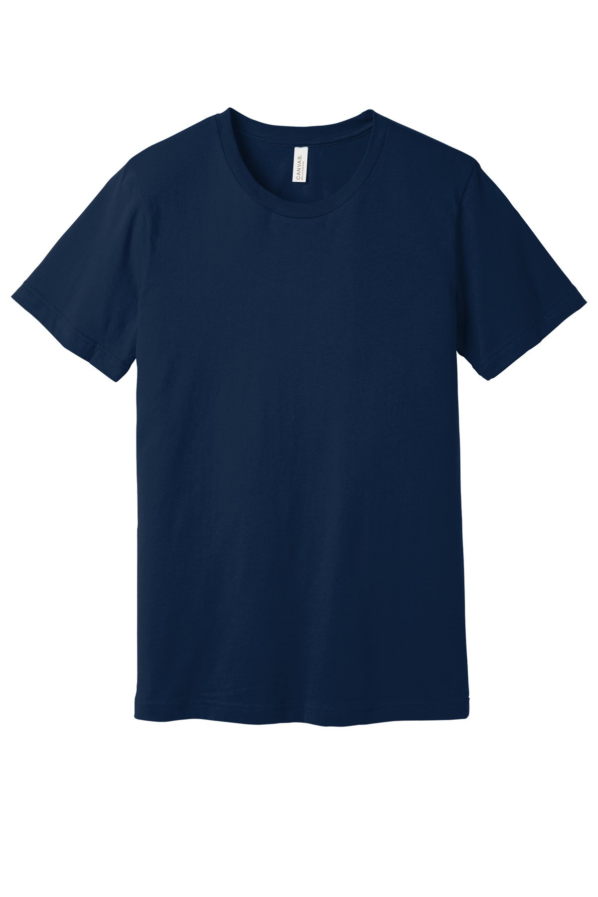 BELLA+CANVAS  Unisex Jersey Short Sleeve Tee. BC3001 - Navy