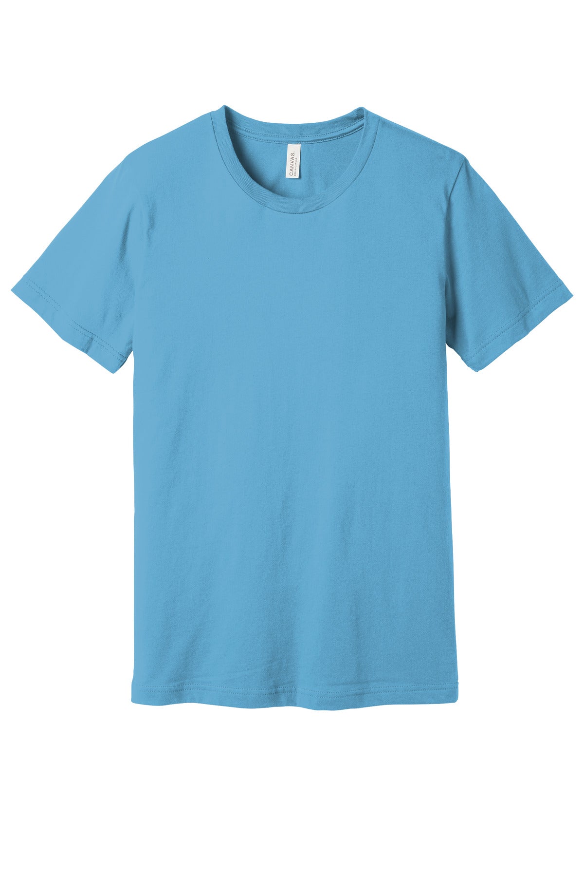 BELLA+CANVAS  Unisex Jersey Short Sleeve Tee. BC3001 - Ocean Blue