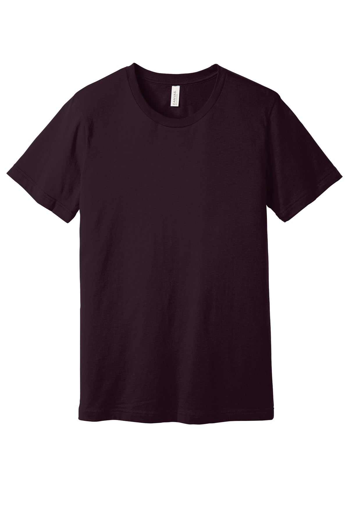BELLA+CANVAS  Unisex Jersey Short Sleeve Tee. BC3001 - Oxblood Black