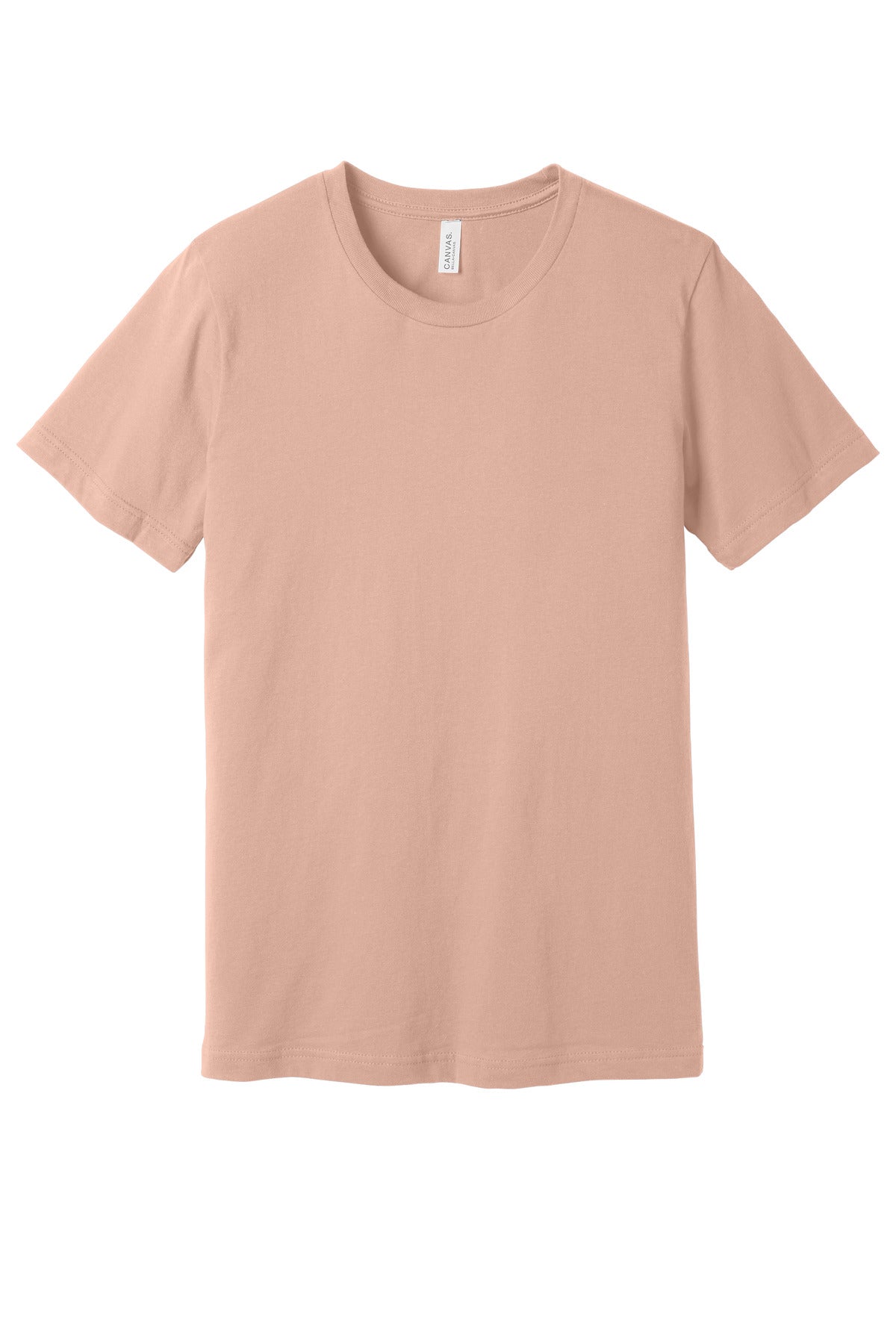 BELLA+CANVAS  Unisex Jersey Short Sleeve Tee. BC3001 - Peach